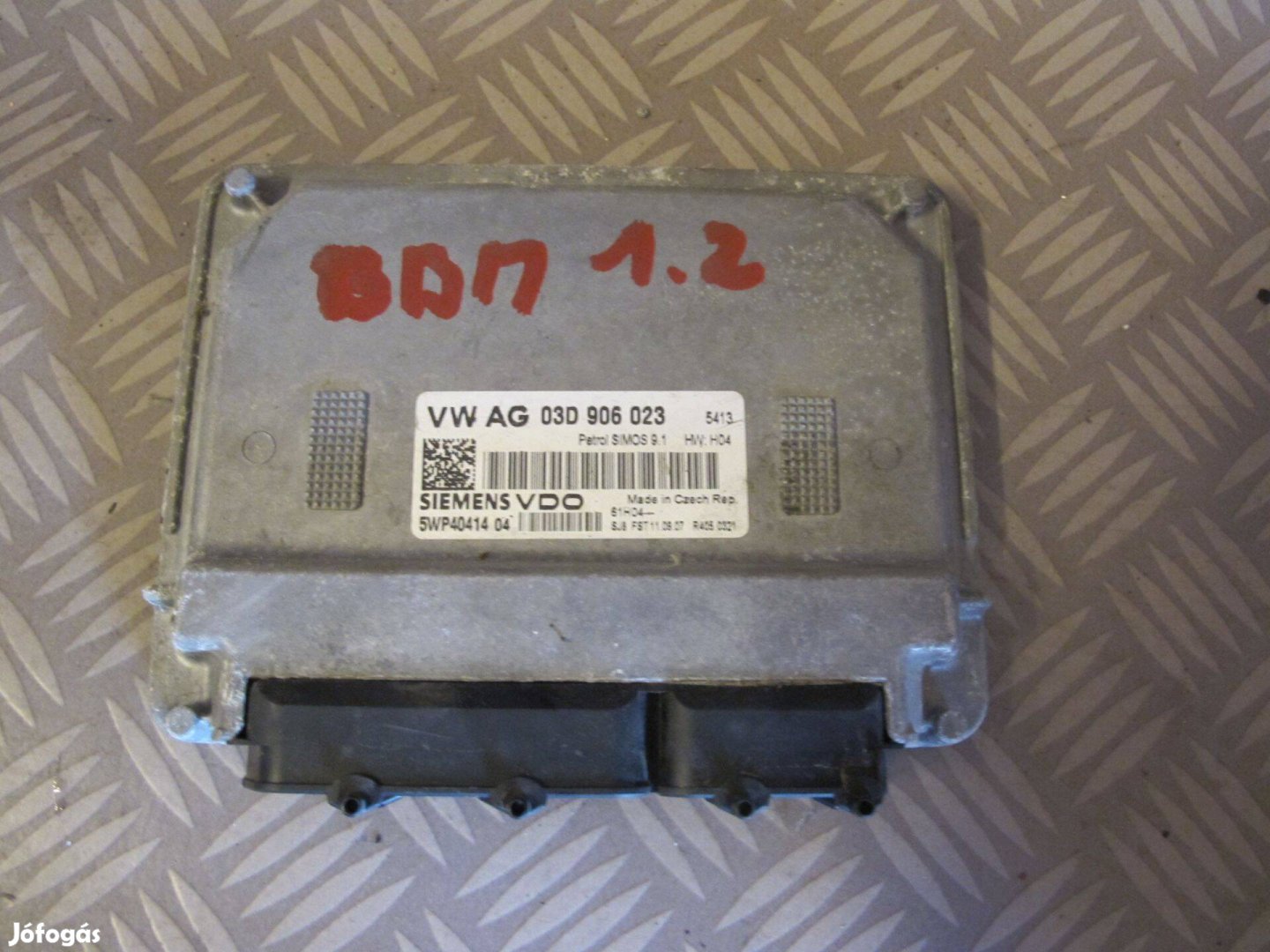 Fabia II,Roomster 1.2 12V Motorvezérlő BBM