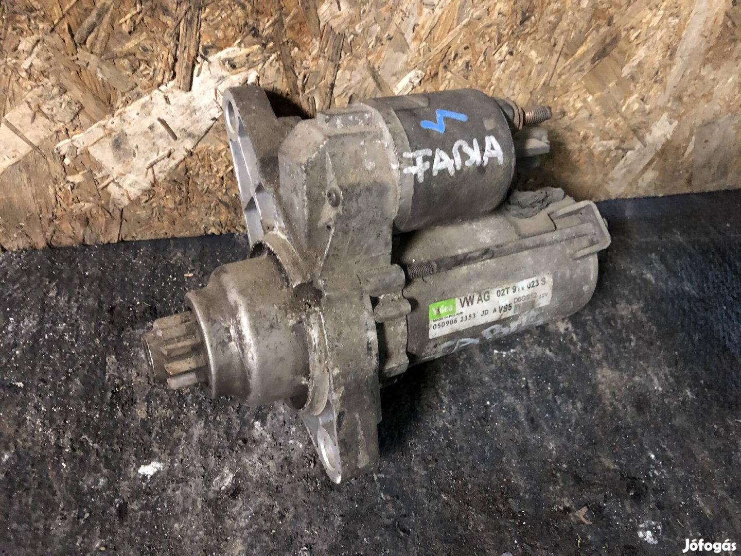 Fabia Octavia Golf Touran Jetta Audi A3 benzin önindító 