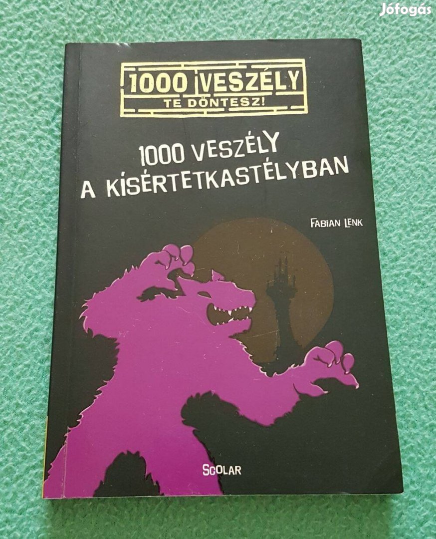 Fabian Lenk - 1000 veszély a kísértetkastélyban könyv