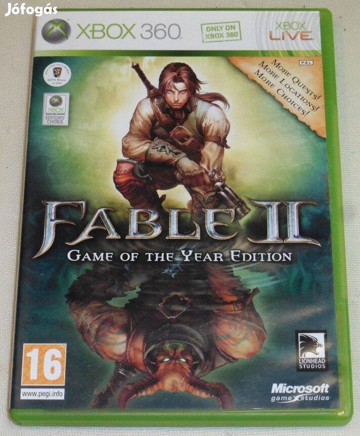 Fable 2. GOTY Magyarul Gyári Xbox 360, Xbox ONE, Series X Játék