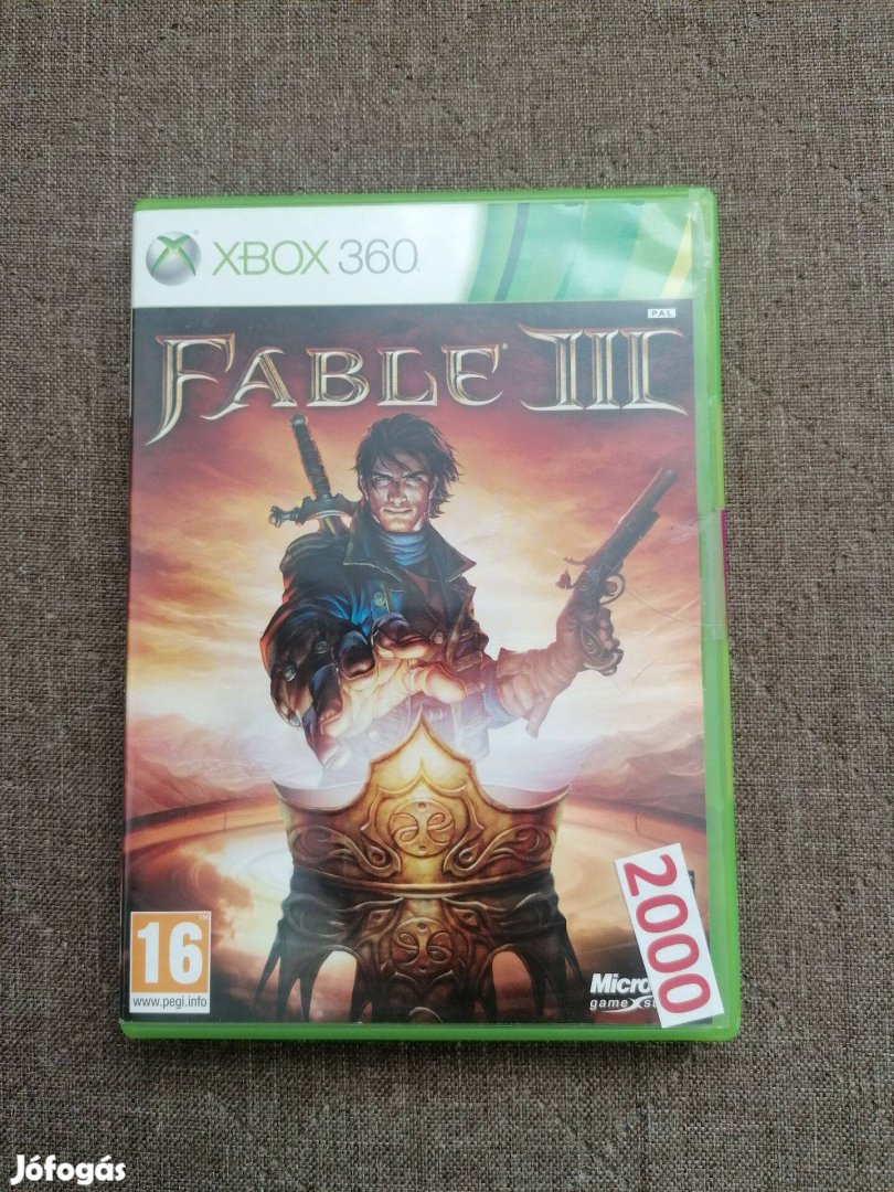 Fable III Xbox 360 játék eladó! Fable 3