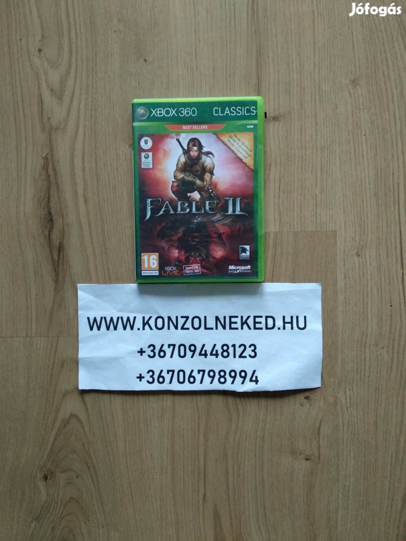 Fable II (2) Xbox One Kompatibilis eredeti Xbox 360 játék