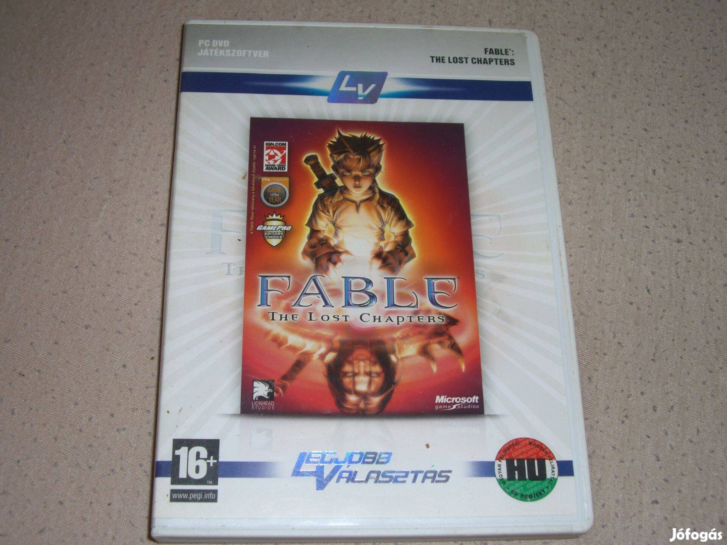 Fable - The Lost Chapters - PC 4 lemezes magyar