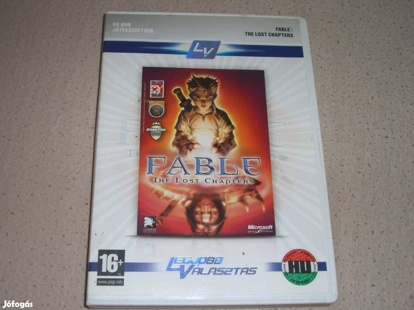 Fable - The Lost Chapters - PC 4 lemezes magyar