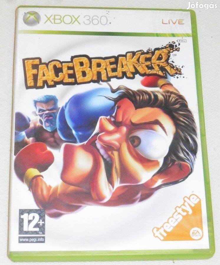 Facebreaker (Vicces, boxolós) Gyári Xbox 360 Játék Akár Féláron
