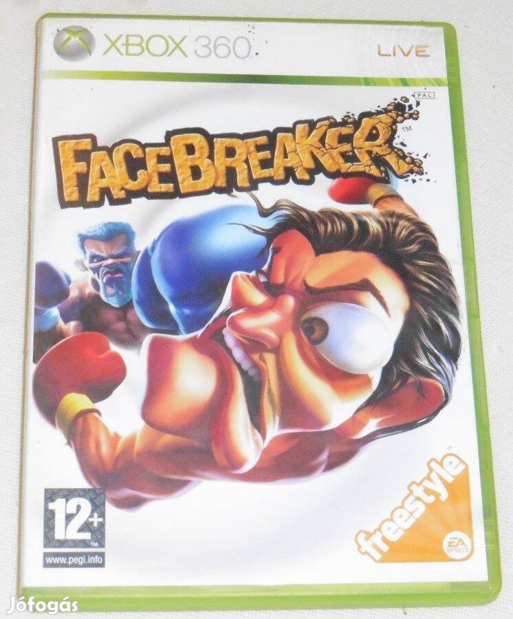 Facebreaker (Vicces, boxolós) Gyári Xbox 360 Játék Akár Féláron