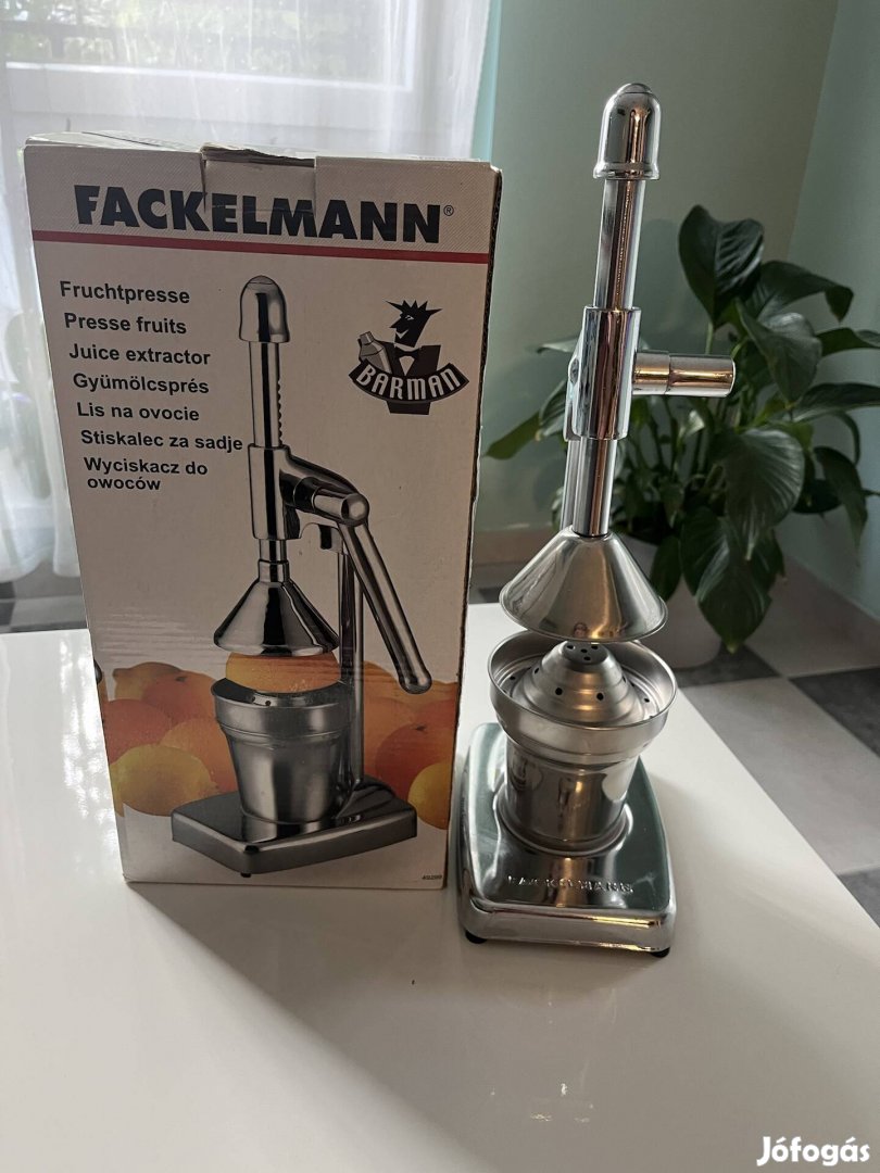 Fackelmann kézi gyümölcsprés eladó!