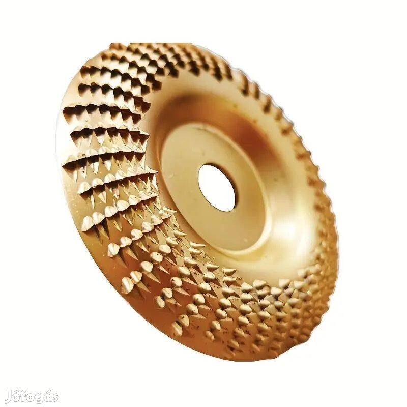 Facsiszoló faforgácsoló domború felületű tárcsa sarokcsiszol