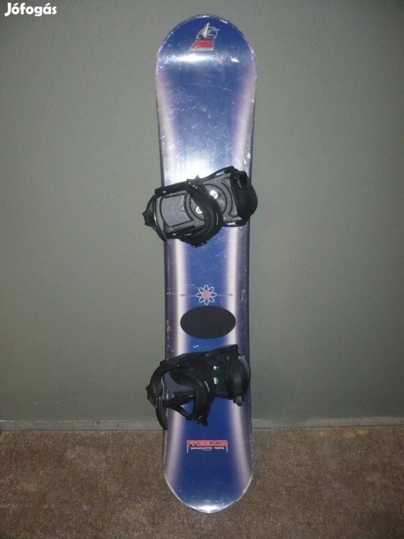 Factory Freedom 145 cm., freestyle snowboard, O2 kötéssel