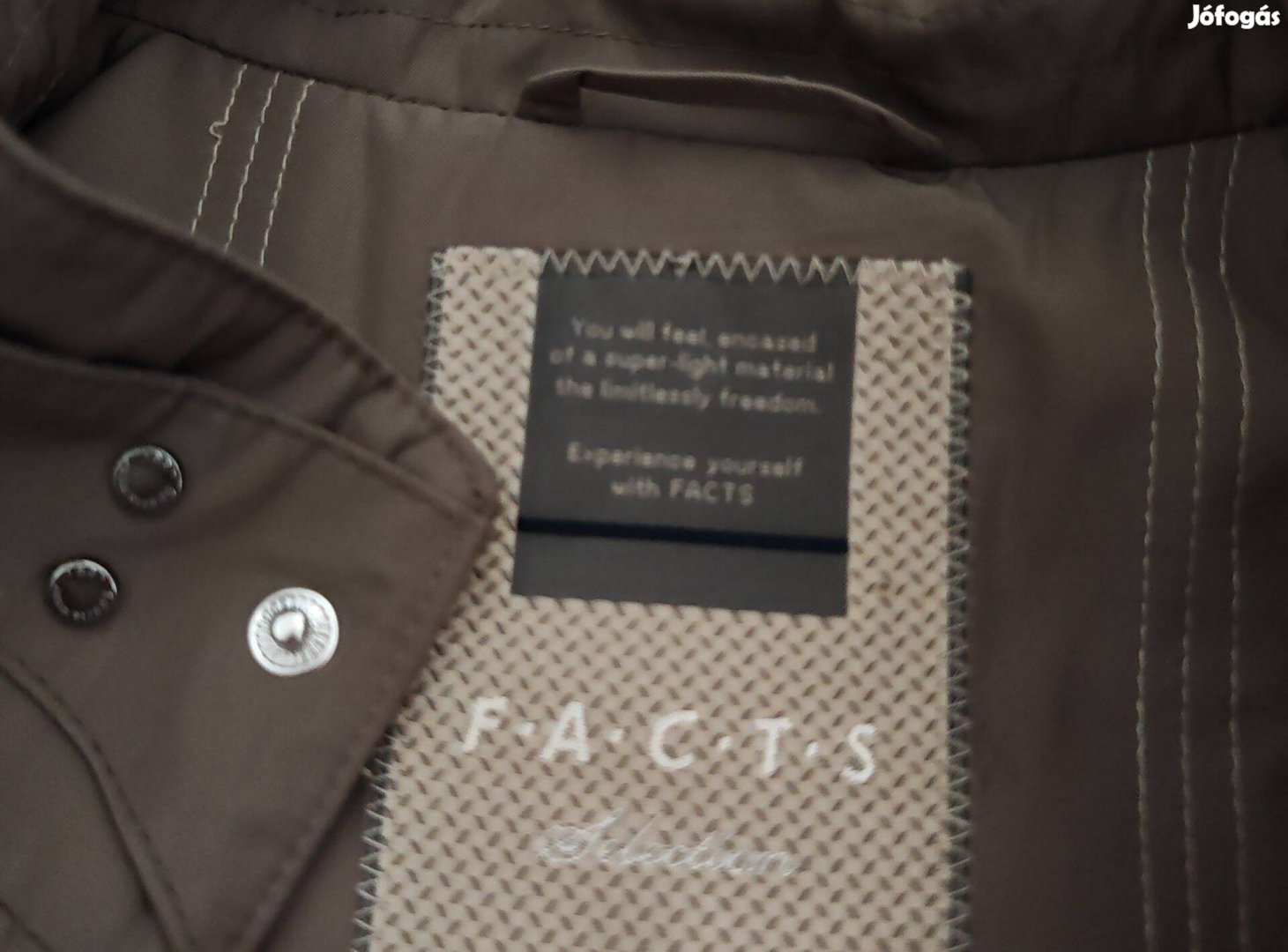 Facts minőségi szuper uj átmeneti kabát XL