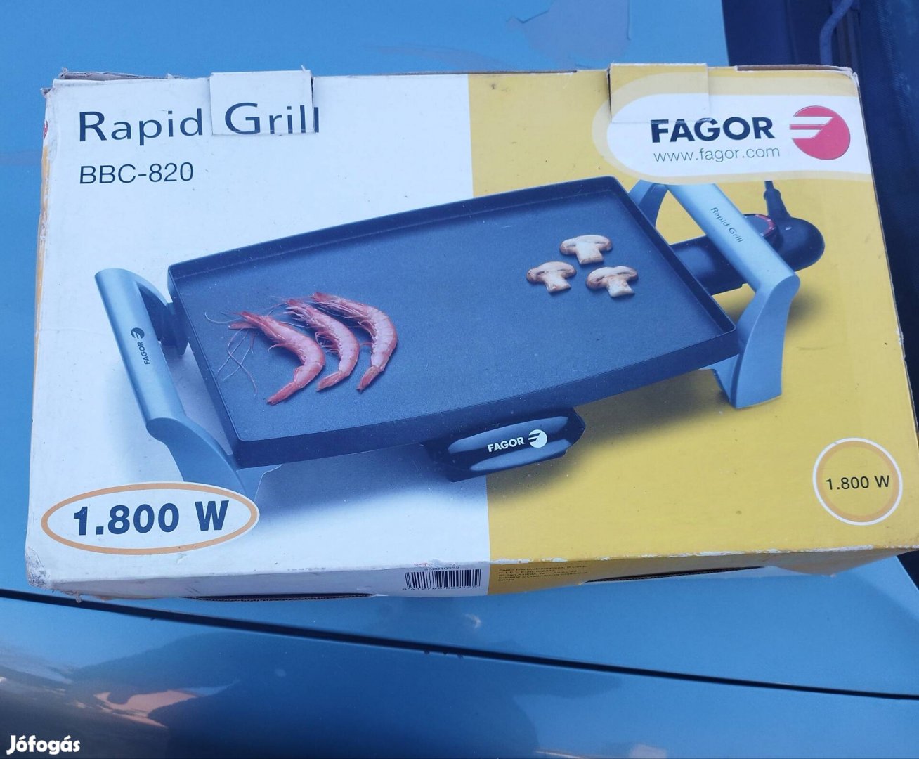 Fagor elektromos grillsütő 