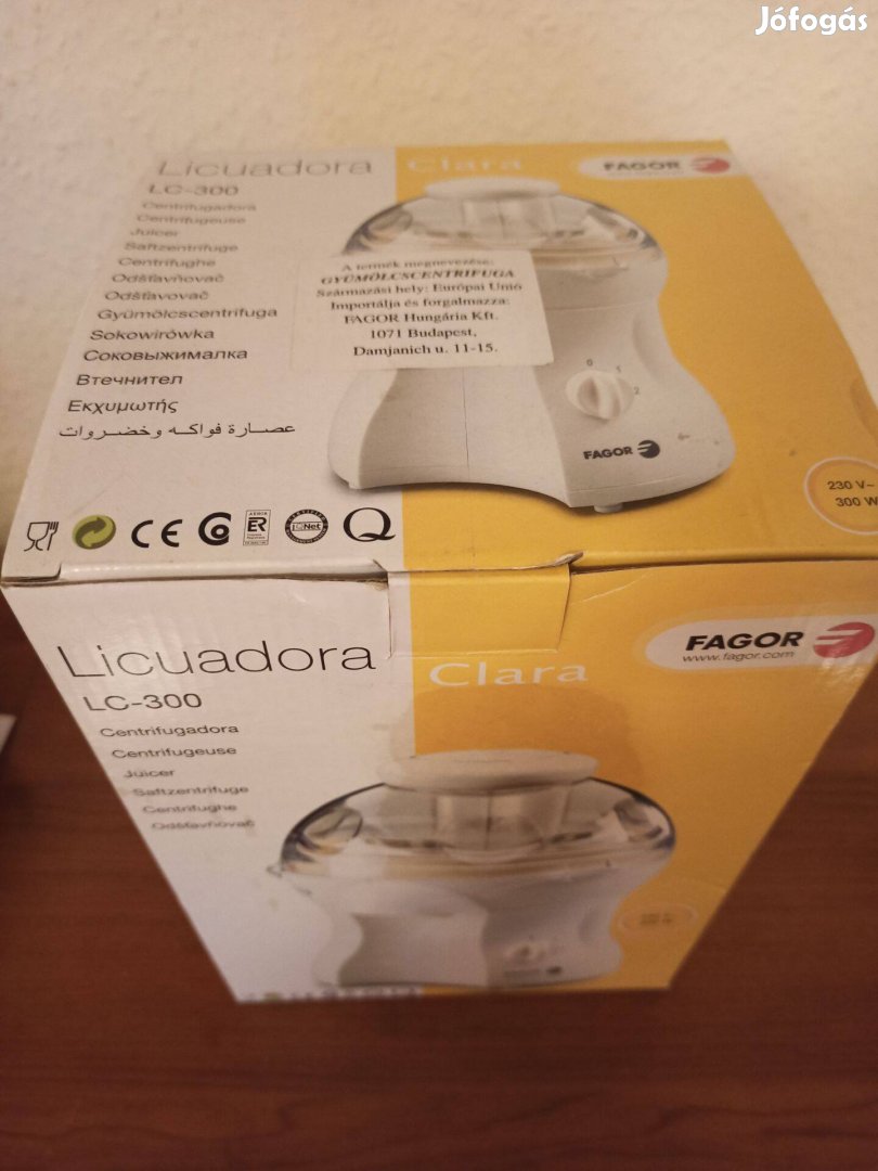 Fagor gyümölcscentrifuga citrus gyümölcsökhöz