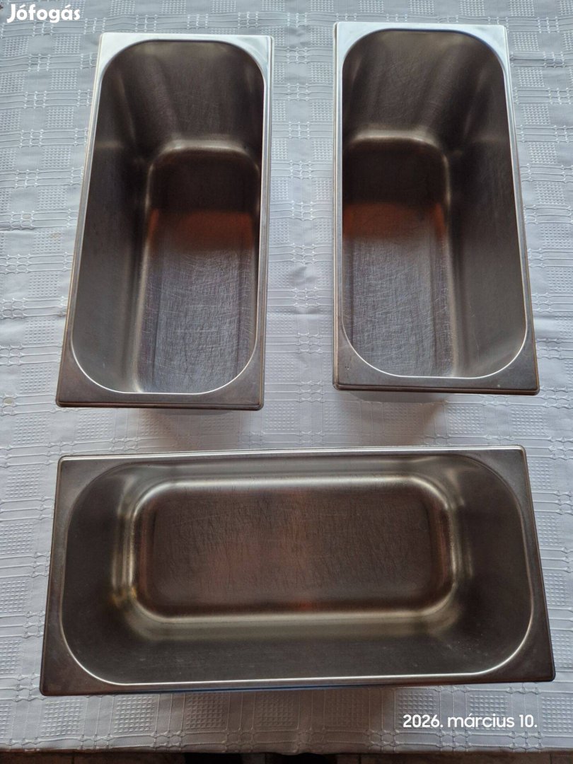 Fagylalt tároló tégely