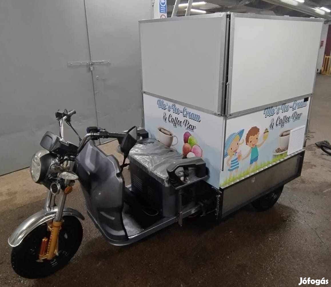 Fagylaltos kocsi Fagyis tricikli Fagyis kocsi
