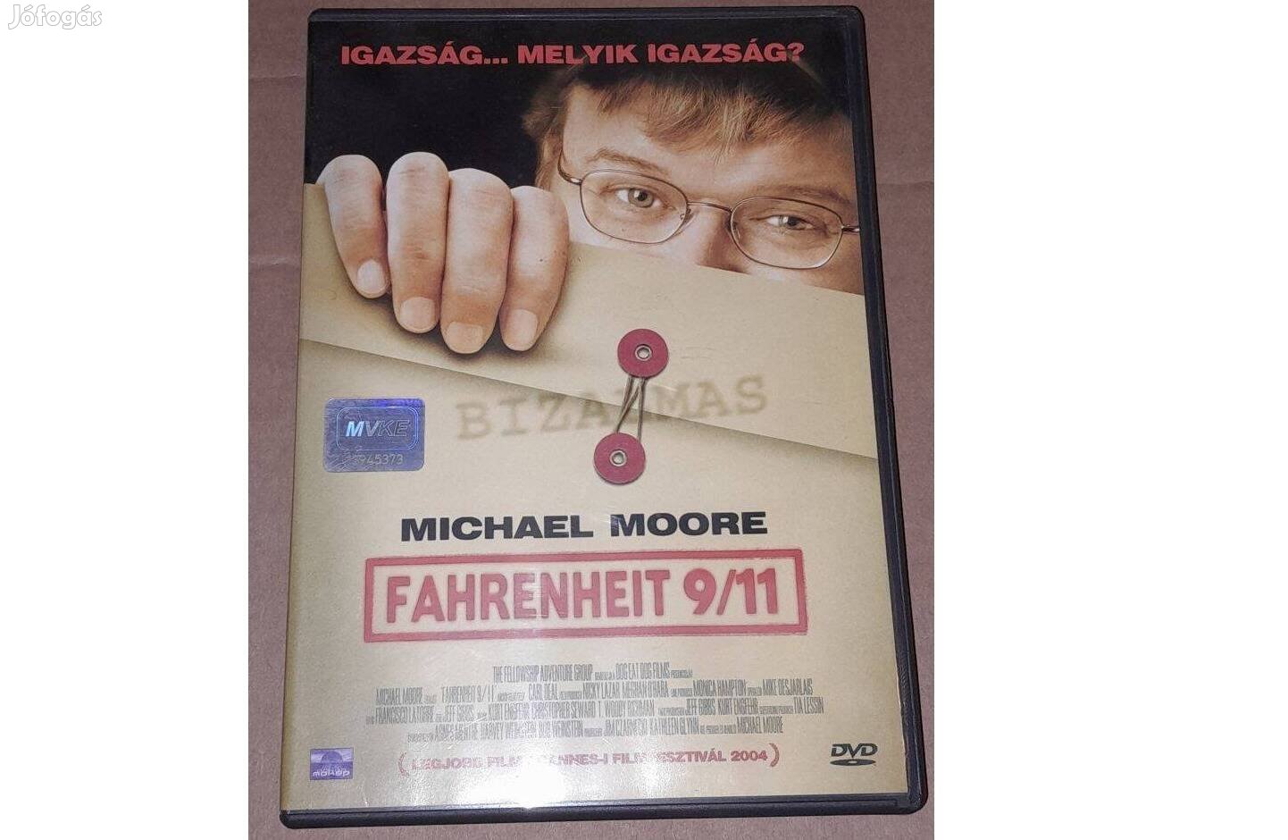 Fahrenheit 9/11 DVD (2004) Szinkronizált, Michael Moore filmje