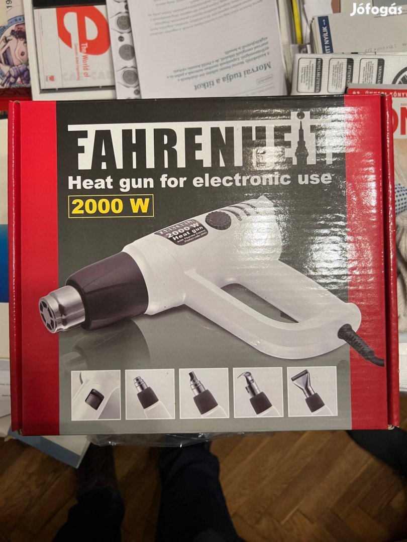 Fahrenheit hőlégfúvó 2000 W Új!