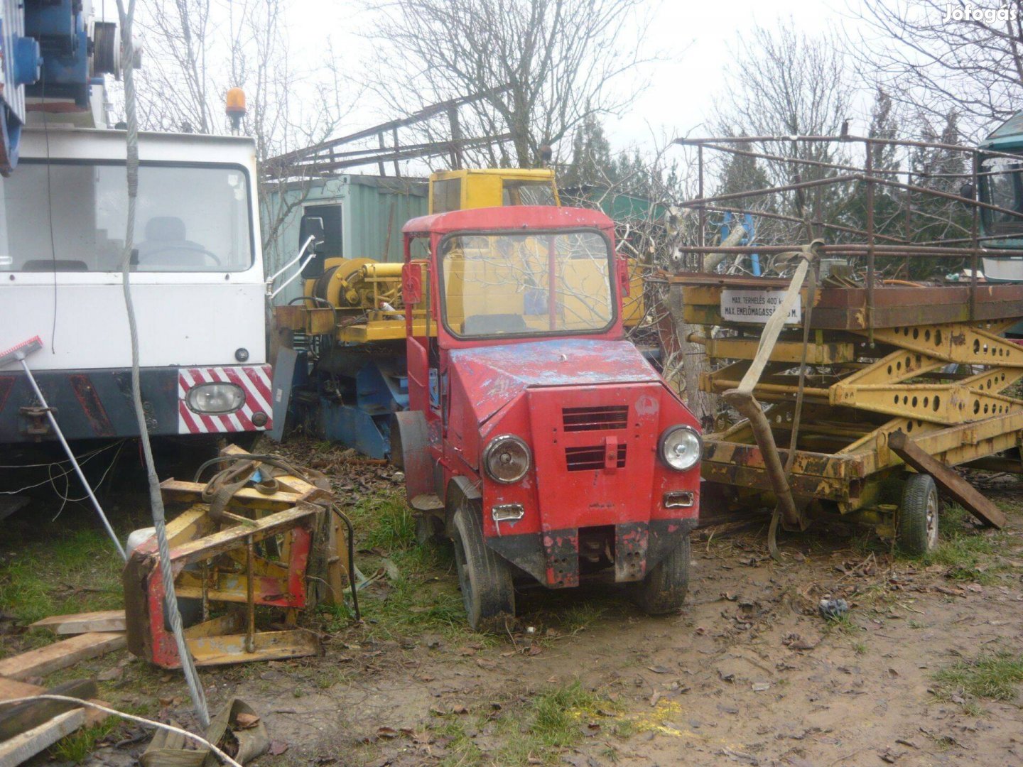 Fahzeugbau Ausrüstungen Dfz 62 1 Repülőgép Vontató Traktor