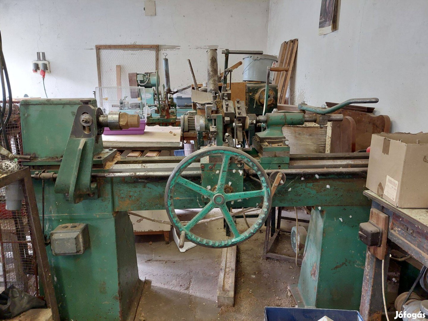 Faipari faesztergák tartozékokkal eladó