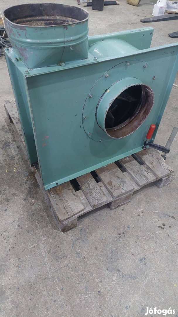 Faipari forgács és por elszívó ventillátor