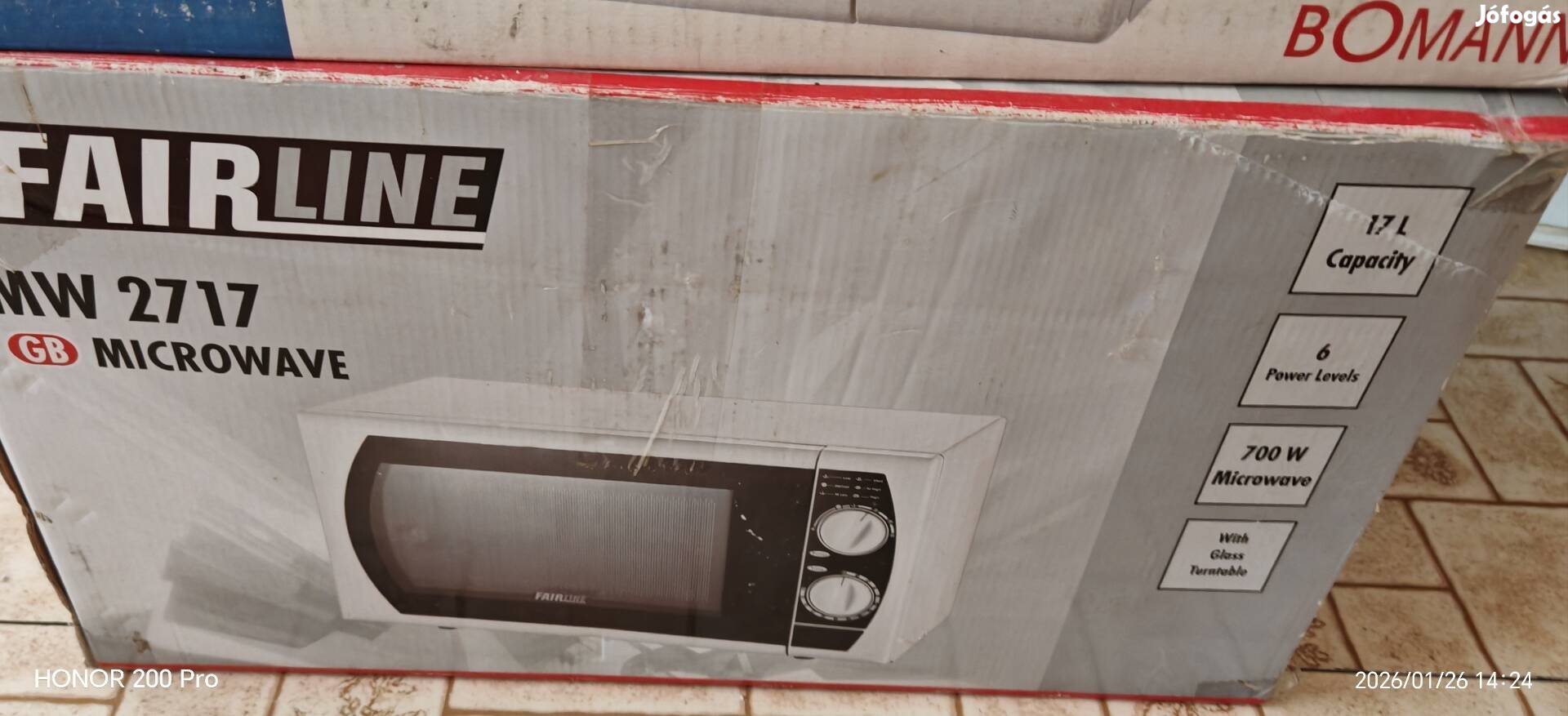 Fairline MW 2717 mikrohullámú sütő