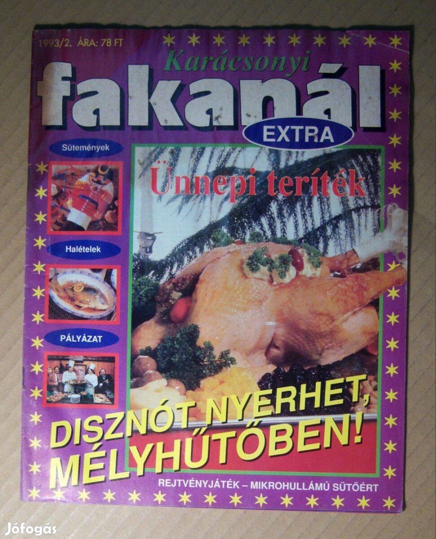 Fakanál 1993/2 Karácsonyi Extra (viseltes) 6kép+tartalom