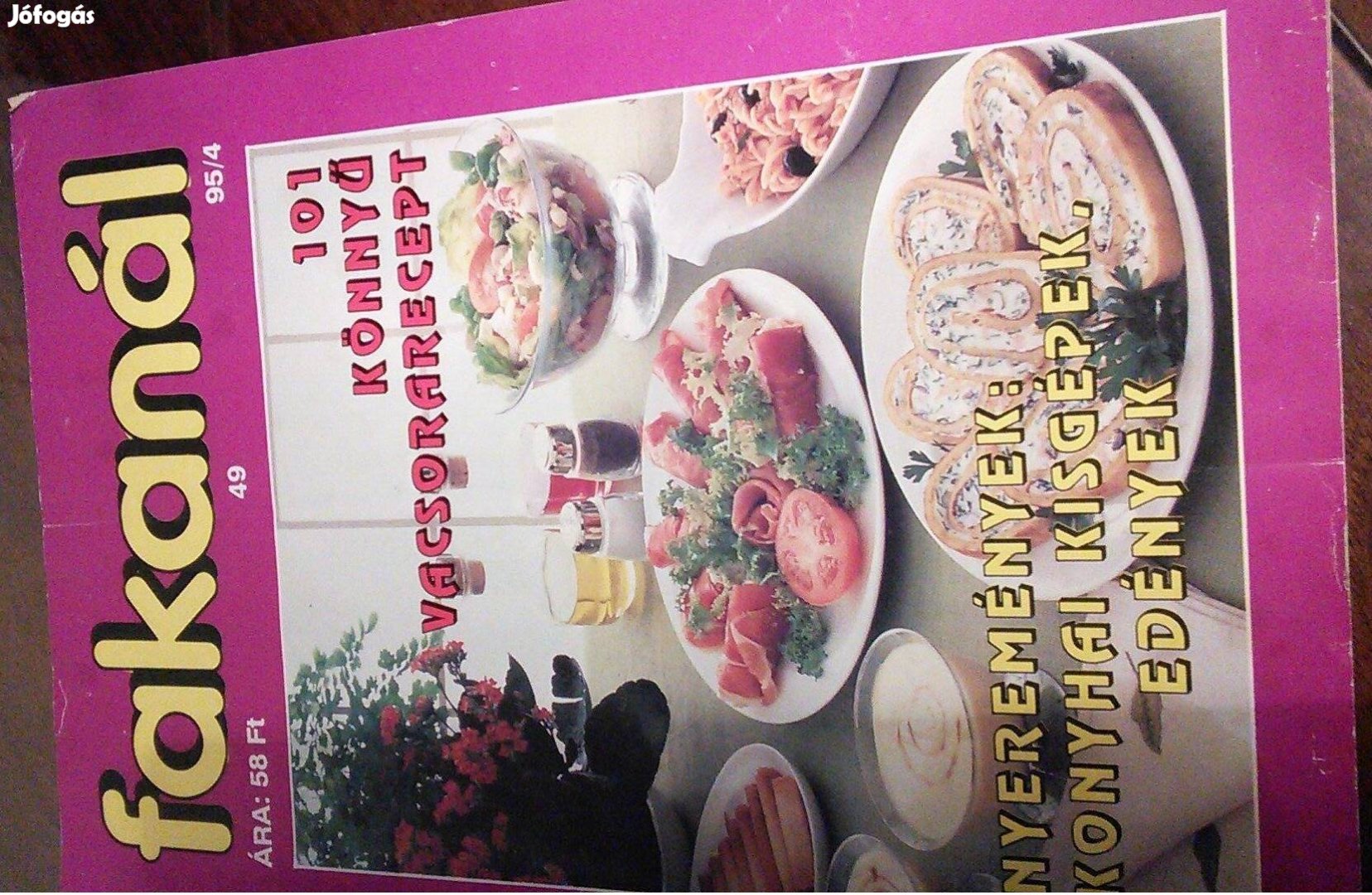 Fakanál 95/4 recept füzet magazin