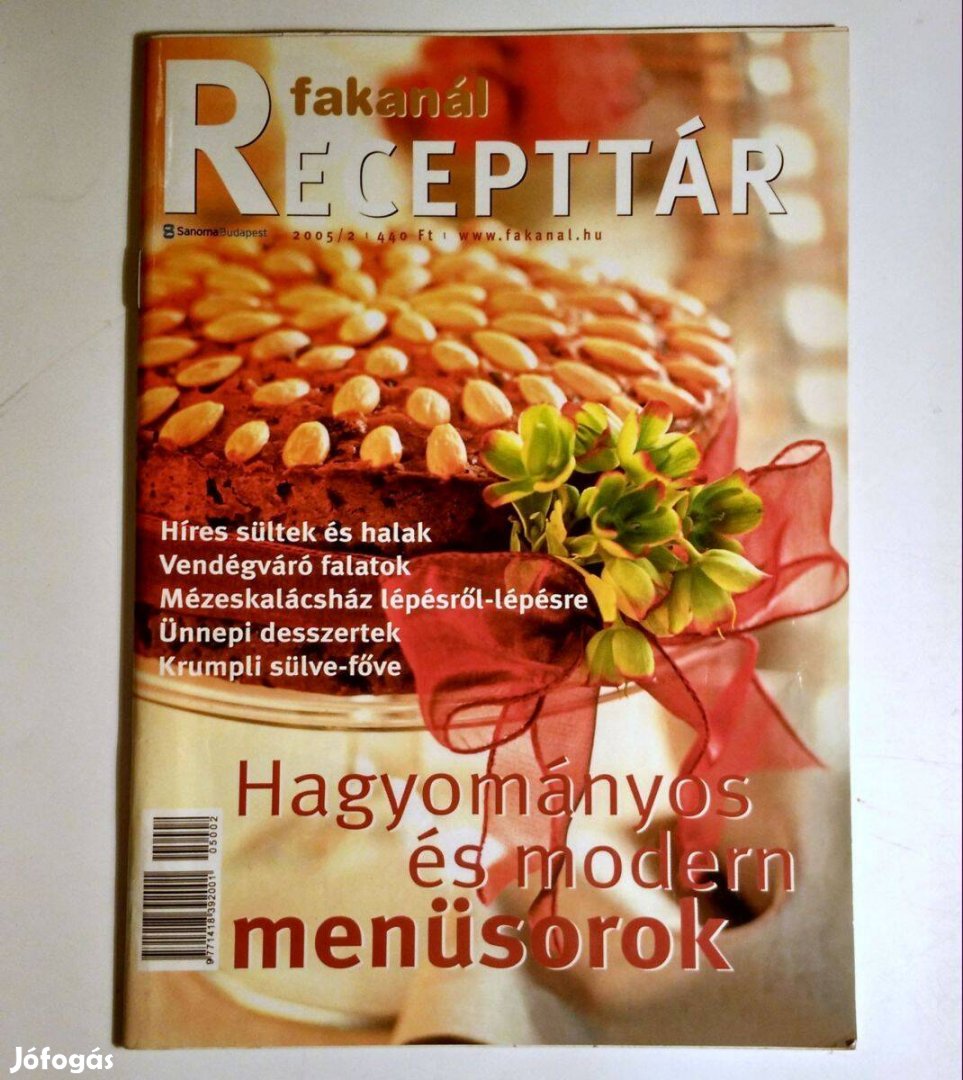Fakanál Recepttár 2005/2 Hagyományos és Modern Menüsorok