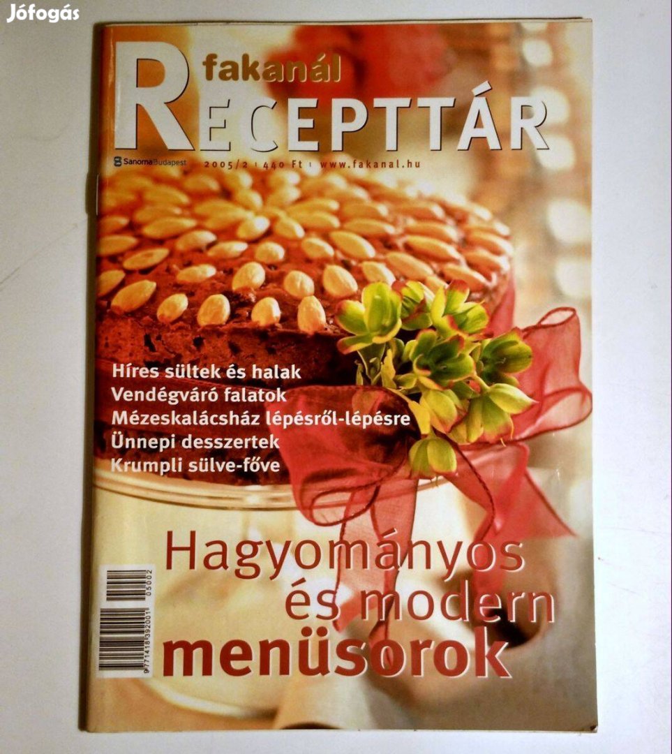 Fakanál Recepttár 2005/2 Hagyományos és Modern Menüsorok