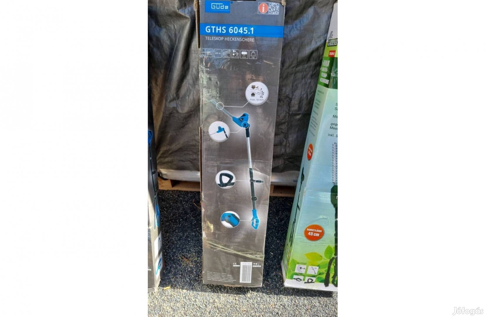 Fákhoz, magas sövényekhez teleszkópos ágvágó, sövényvágó, garancia