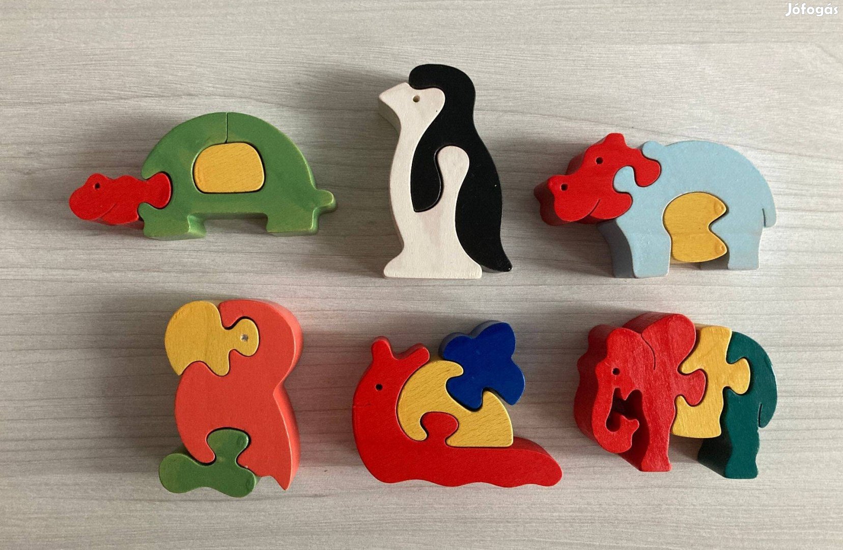 Fakirakó, 3dimenziós, állatos kirakó