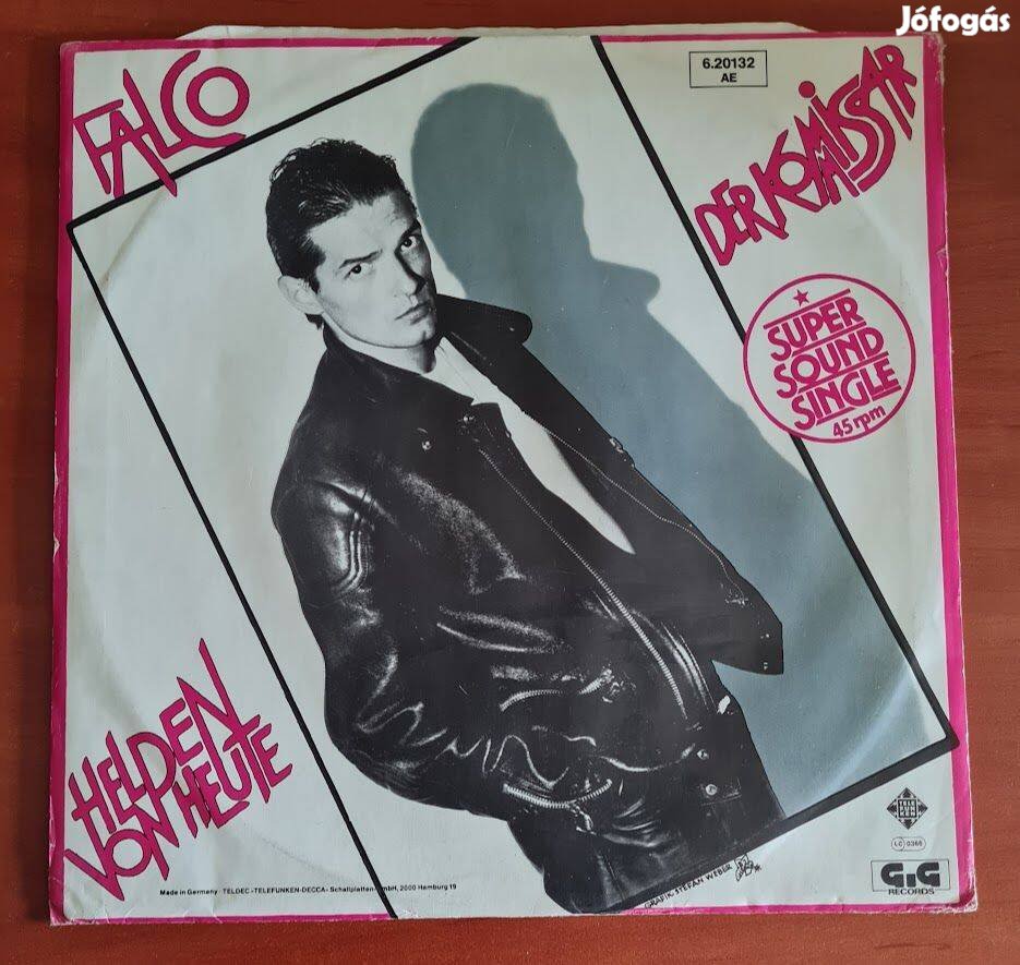 Falco - Der Kommissar/Helden Von Heute; Maxi Single