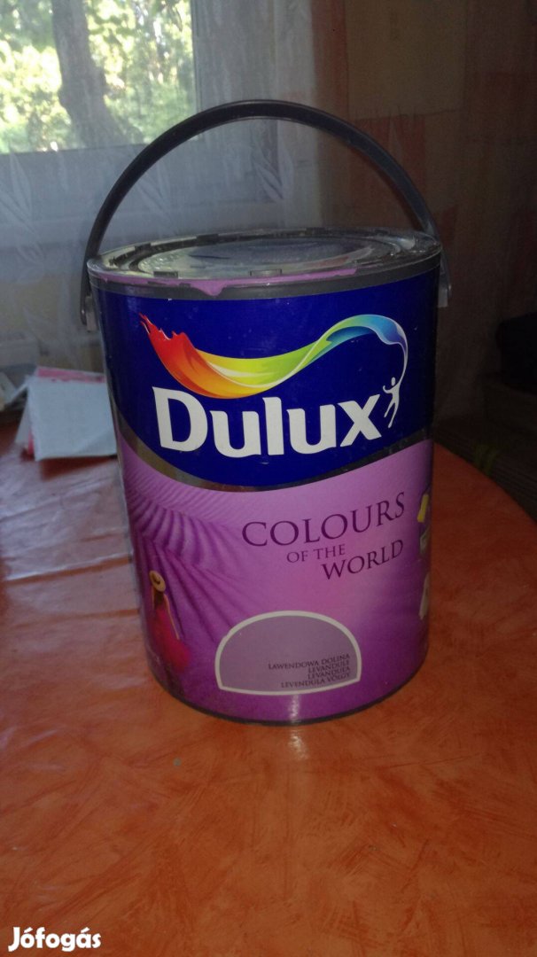 Falfesték festék eladó fele vödör 2,5 liter Dulux 2490Ft