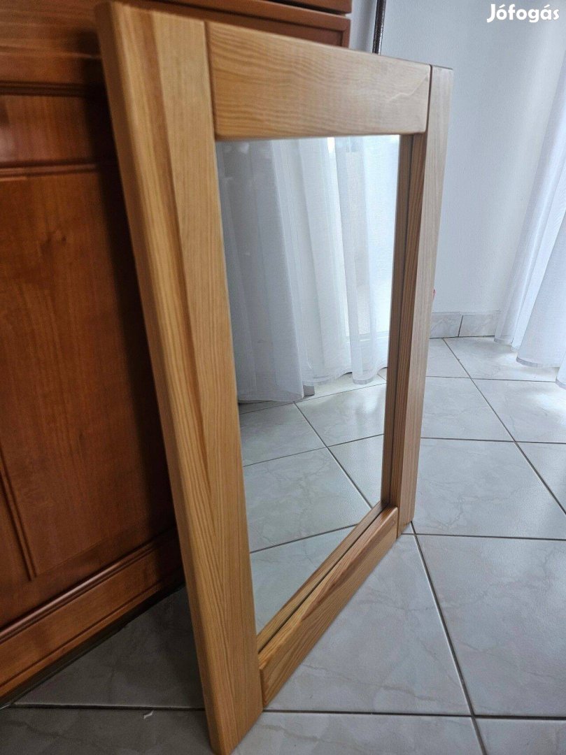 Fali, fenyő keretes tükör (70cm ma x 50cm szé)