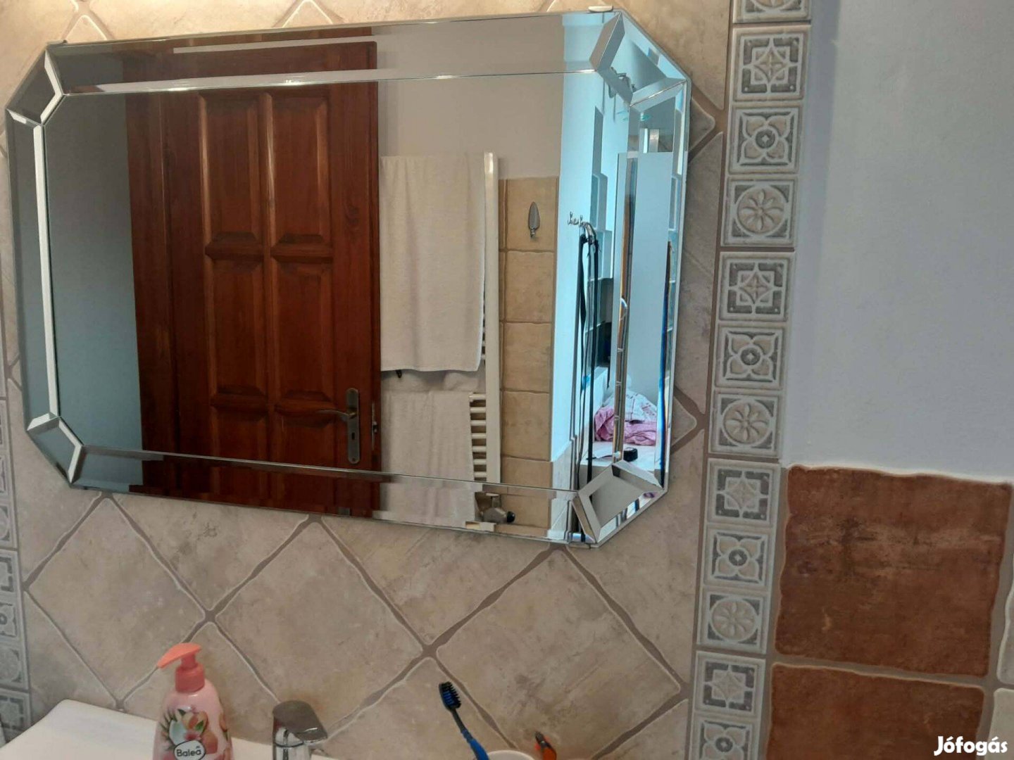 Fali csiszolt tükör