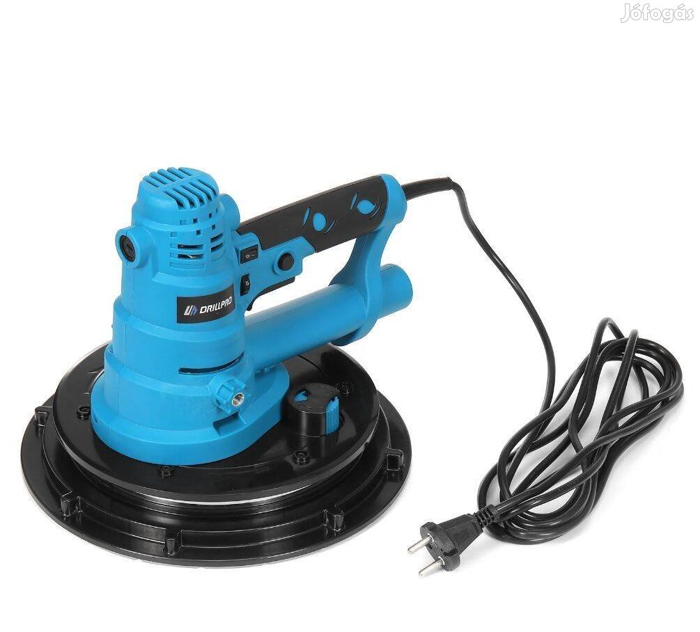 Fali és mennyezeti csiszoló, porzsák, 2800 RPM, LED, 1400watt
