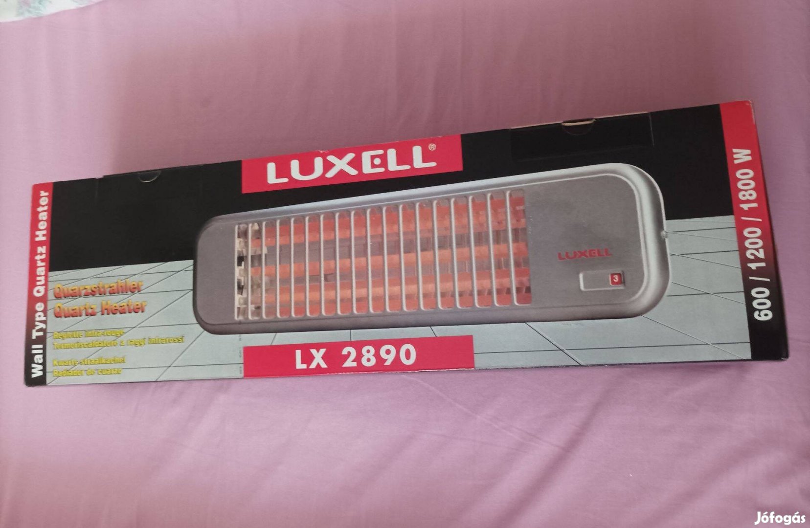 Fali hősugárzó Luxel LX 2890