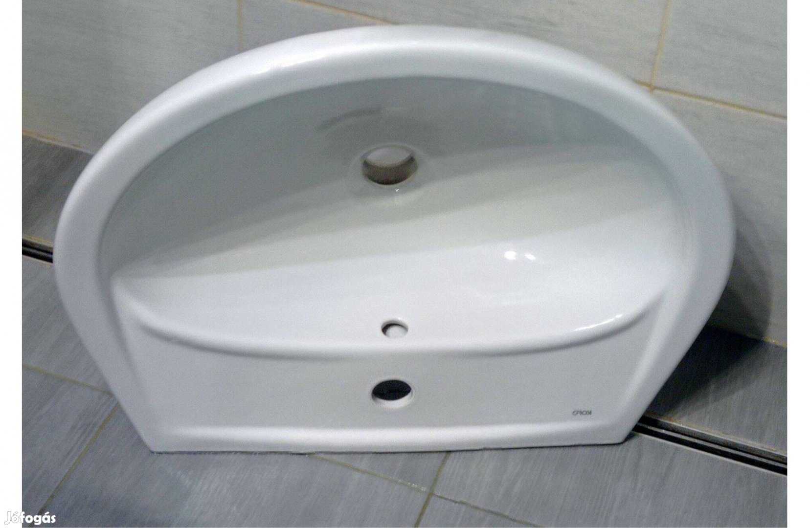 Fali mosdókagyló csapteleptúlfolyó nyílással Kolo Méret