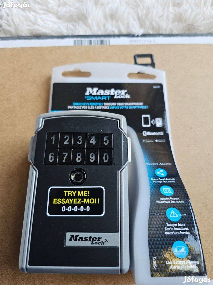 Fali széf Master Lock kulcsokhoz, Bluetooth, Fekete,