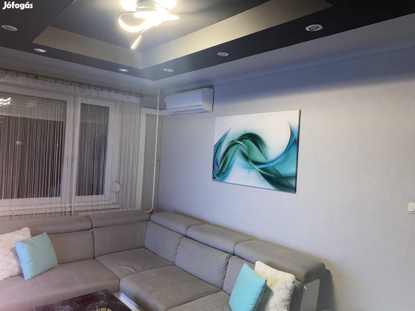 Falikép Panoráma Absztrakt 80x120 cm