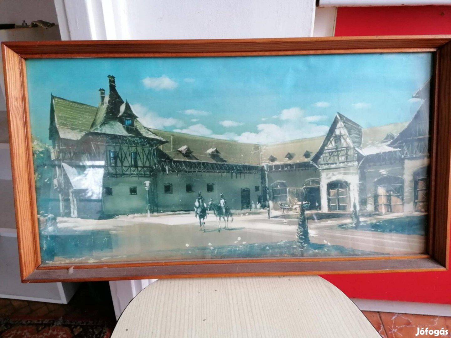 Falikép Parádfürdői Cifraistálló