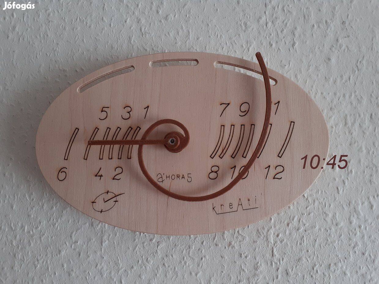 Falióra Fibonacci spirál óra