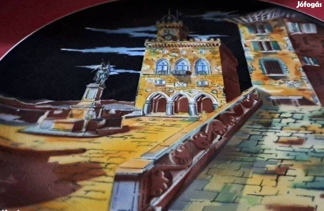 Falitányér San Marino 31 cm