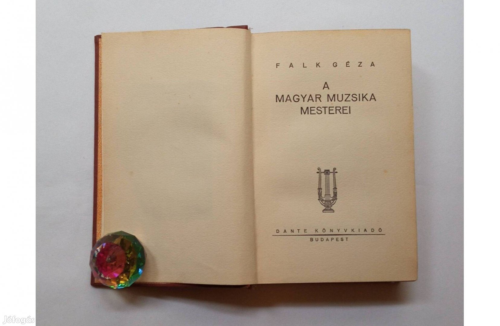 Falk Géza A magyar muzsika mesterei Dante Könyvkiadó,