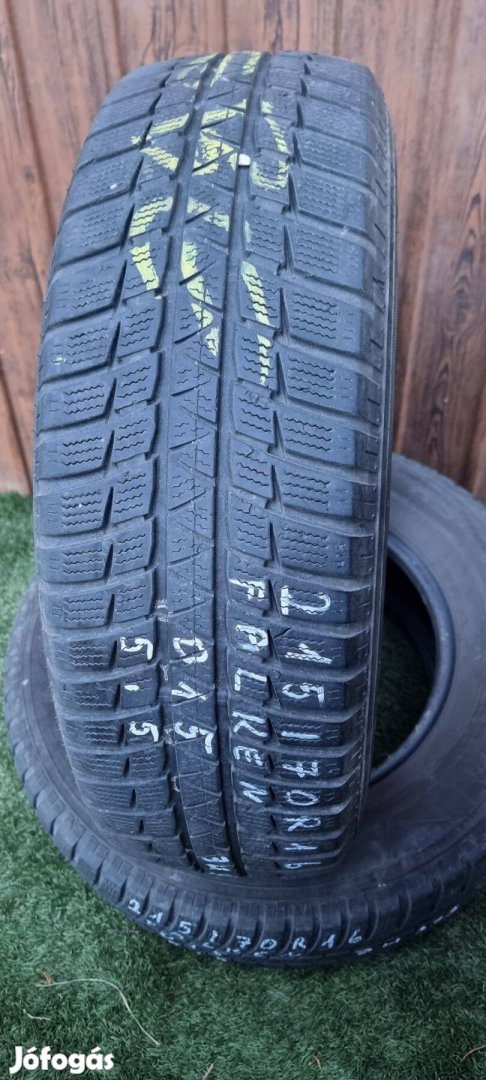 Falken 215/70 R16 5,5mm 2016-os Téli Gumiabroncs 2db #393