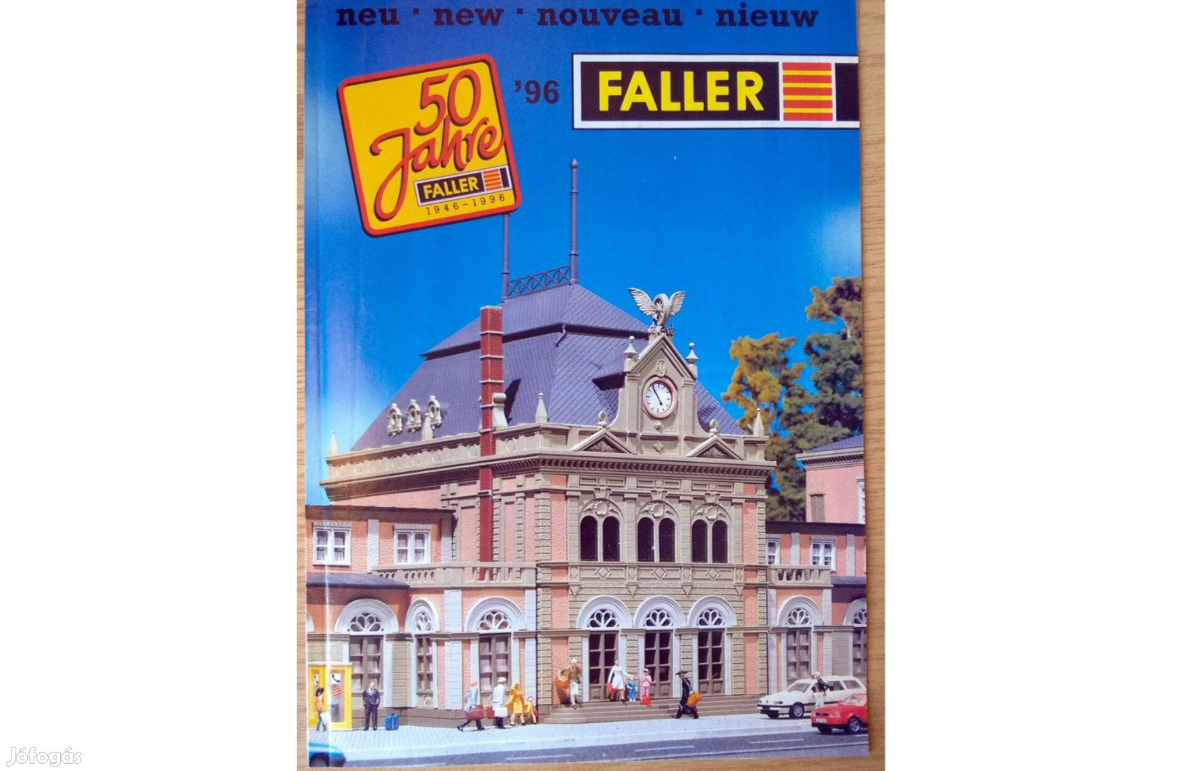 Faller 1946-1996 Jubileumi makett katalógus, prospektus kiegészítőkkel