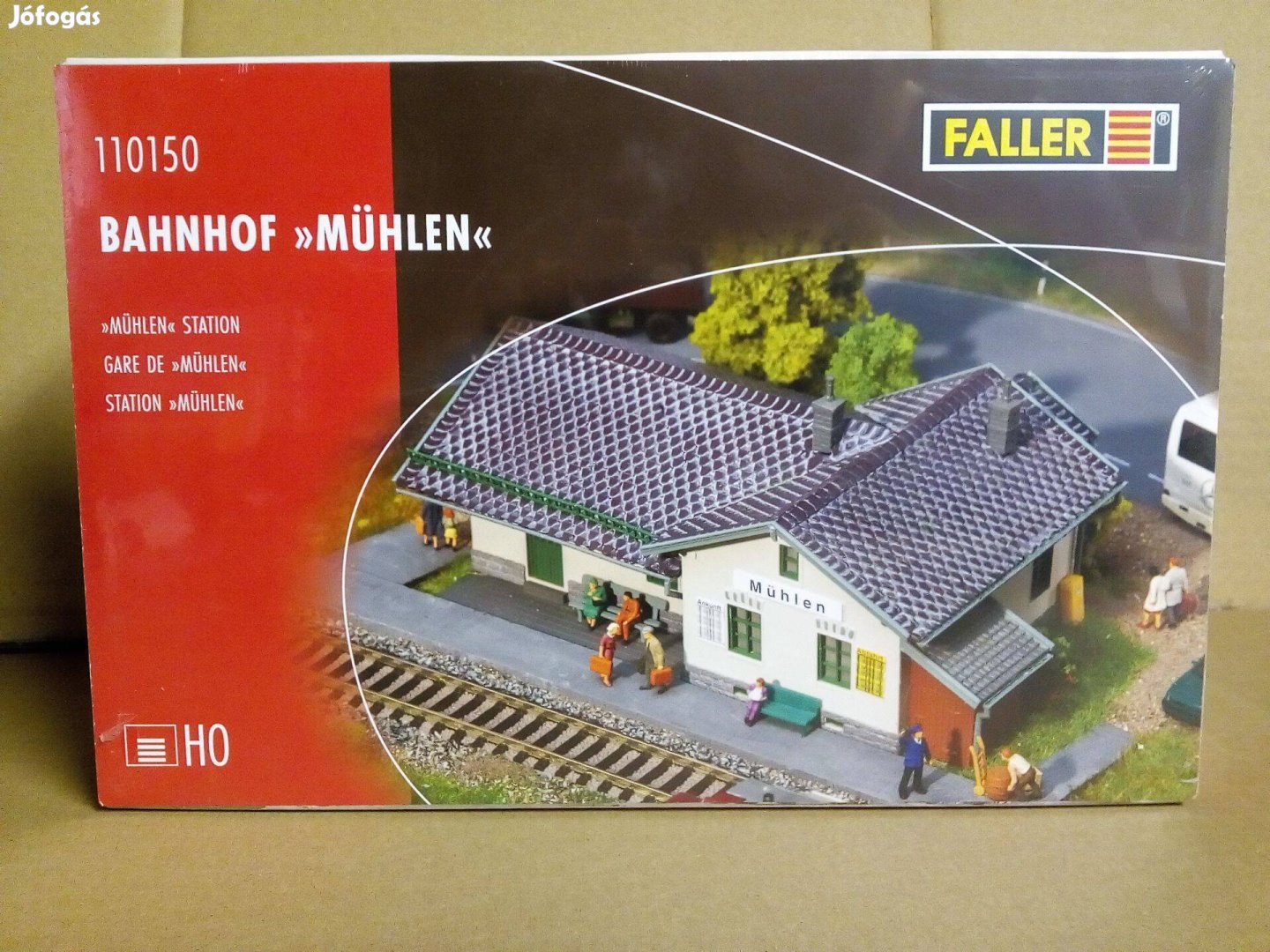 Faller Mühlen állomás modell épület terepasztalra H0