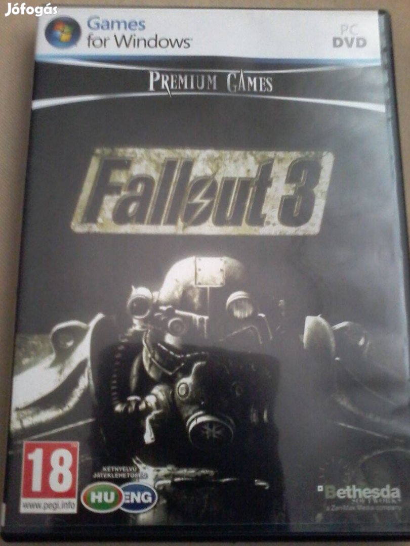 Fallout 3 PC játék eladó.(nem postázom)