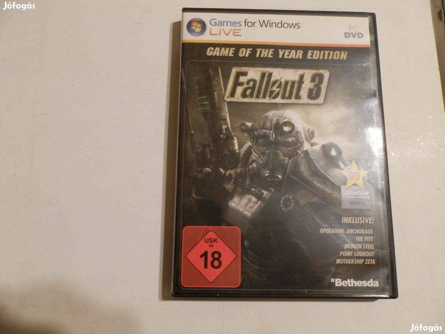 Fallout 3 pc játék