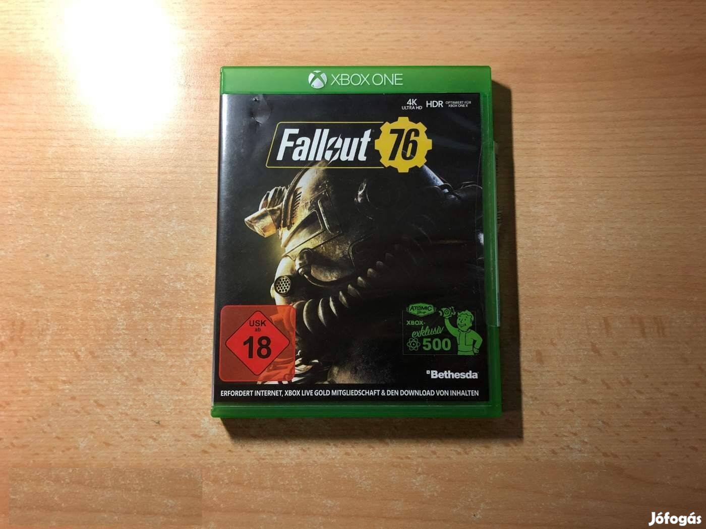 Fallout 76 Xbox One Újszerű Játék !