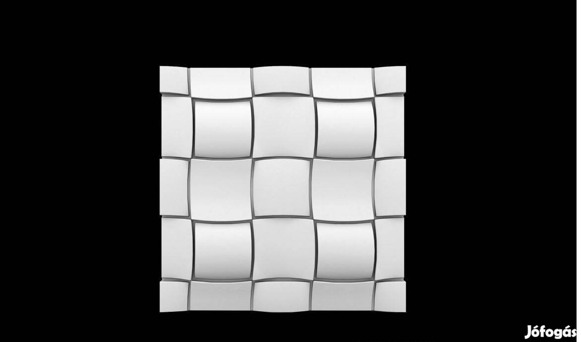Falpanel 3D JEPS Rubik, magyarországi címre kiszállítva 60x 60 cm , 2,